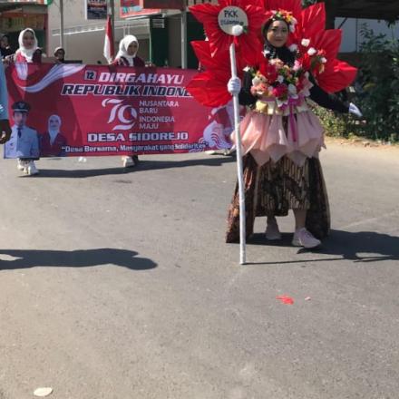 SEMARAK KARNAVAL HUT RI KE- 79 DESA SIDOREJO SEDAN REMBANG